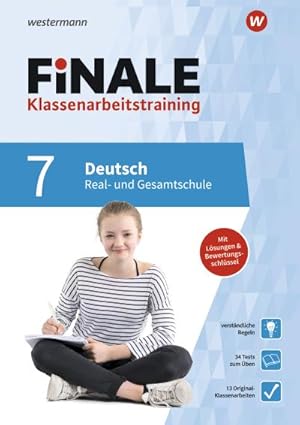 Seller image for FiNALE Klassenarbeitstraining. Deutsch 7 : Klassenarbeitstraining fr die Real- und Gesamtschule for sale by Smartbuy