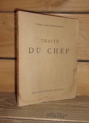 Imagen del vendedor de TRAITE DU CHEF a la venta por Planet's books