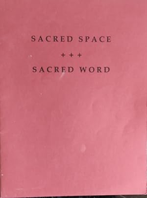 Image du vendeur pour Sacred Space, Sacred Word: November 2 - December 23, 1989 at La Salle University Art Museum mis en vente par Shore Books