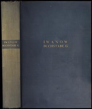 Immagine del venditore per Der Buchstabe "G". Ausgewhlte Erzhlungen. Deutsch von Erwin Honig. venduto da Schsisches Auktionshaus & Antiquariat