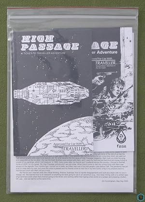 Image du vendeur pour High Passage Magazine Bundle: Reprint Issues 1 & 2 (Traveller RPG) mis en vente par Wayne's Books