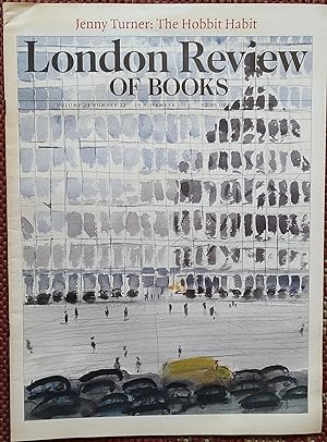 Imagen del vendedor de London Review Of Books 15 November 2001 a la venta por Shore Books