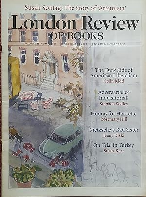 Bild des Verkufers fr London Review Of Books 25 September 2003 zum Verkauf von Shore Books
