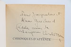 Chroniques d'attente - Réflexions pour gouverner demain