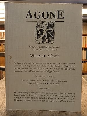 Valeur d'art - Critique, Philosophie & Littérature numéro 13, 1995