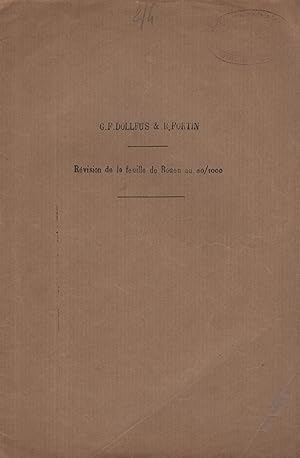 Seller image for Rvision de la feuille de Rouen au 80.000e, par Gustave F. Dollfus . et R. Fortin . for sale by PRISCA