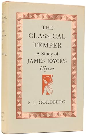 Imagen del vendedor de The Classical Temper. A Study of James Joyce's Ulysses a la venta por Adrian Harrington Ltd, PBFA, ABA, ILAB