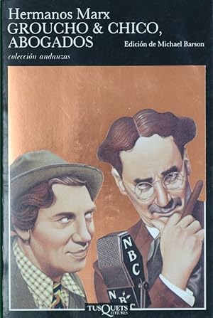 Imagen del vendedor de Groucho &amp;amp; Chico, Abogados a la venta por LIBRERA OESTE