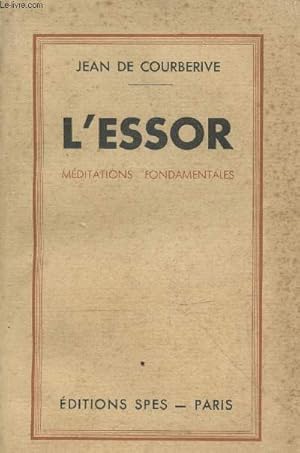 Seller image for L'Essor - Mdidations fondamentales for sale by Le-Livre