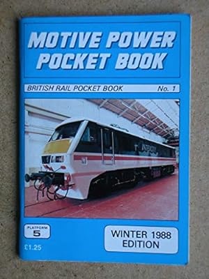 Imagen del vendedor de Motive Power Pocket Book. Twenty-First Edition. Winter 1988. a la venta por WeBuyBooks