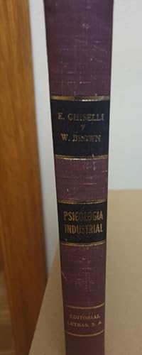 Immagine del venditore per PSICOLOGIA INDUSTRIAL SU APLICACION AL PERSONAL DE EMPRESAS venduto da Libreria Anticuaria Camino de Santiago