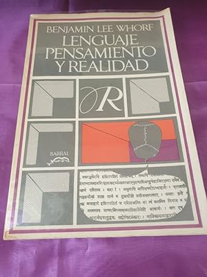 Seller image for LENGUAJE PENSAMIENTO Y REALIDAD for sale by Libreria Anticuaria Camino de Santiago