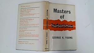 Seller image for Masters of Indecision: An Inquiry into the Political Process for sale by Goldstone Rare Books