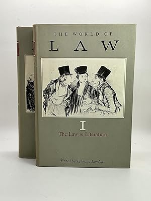 Imagen del vendedor de THE WORLD OF LAW (2 VOLUME SET) The Law in Literature a la venta por Arches Bookhouse