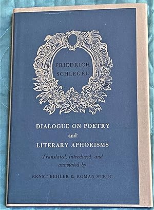 Dialogue on Poetry and Literary Aphorisms