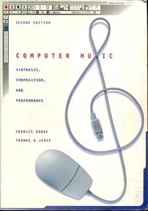 Immagine del venditore per Computer Music: Synthesis, Composition, and Performance venduto da Turgid Tomes