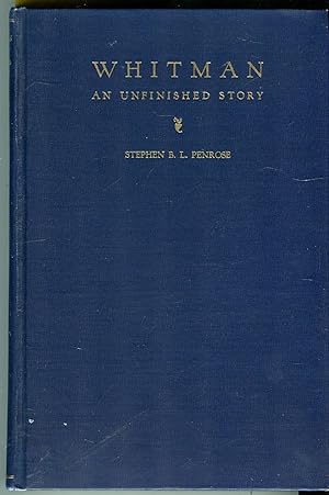 Bild des Verkäufers für Whitman: An Unfinished Story zum Verkauf von Barbarossa Books Ltd. (IOBA)
