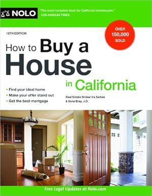 Seller image for How to Buy a House in California by Serkes, Real Estate Broker Ira, Bray Attorney, Ilona [Paperback ] for sale by booksXpress