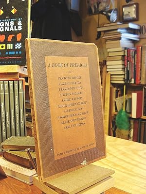 Immagine del venditore per A Book of Prefaces venduto da Henniker Book Farm and Gifts