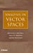 Imagen del vendedor de Analysis in Vector Spaces [Hardcover ] a la venta por booksXpress