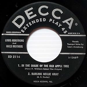 Bild des Verkufers fr Louis Armstrong And The Mills Brothers Vol. 2 [7" 45 rpm EP] zum Verkauf von Kayleighbug Books, IOBA