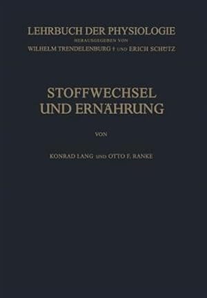 Imagen del vendedor de Stoffwechsel Und Ernhrung -Language: german a la venta por GreatBookPrices