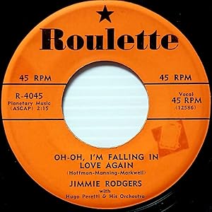 Seller image for Oh-Oh, I'm Falling In Love Again / The Long Hot Summer [7" 45 rpm Single] for sale by Kayleighbug Books, IOBA