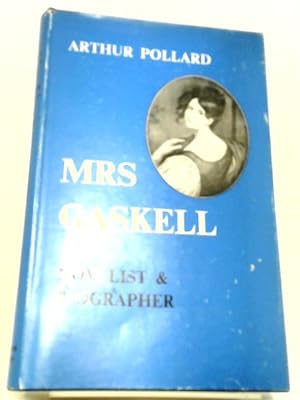Bild des Verkufers fr Mrs Gaskell. Novelist & Biographer zum Verkauf von World of Rare Books