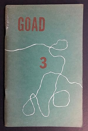 Image du vendeur pour Goad 3 (Volume 1, Number 3; Summer 1952) mis en vente par Philip Smith, Bookseller