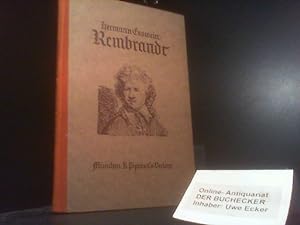 Bild des Verkufers fr Rembrandt. zum Verkauf von Der Buchecker