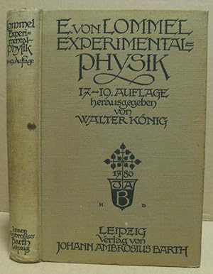 Bild des Verkufers fr Lehrbuch der Experimentalphysik. zum Verkauf von Nicoline Thieme