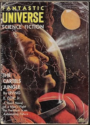 Bild des Verkufers fr FANTASTIC UNIVERSE: September, Sept. 1955 zum Verkauf von Books from the Crypt