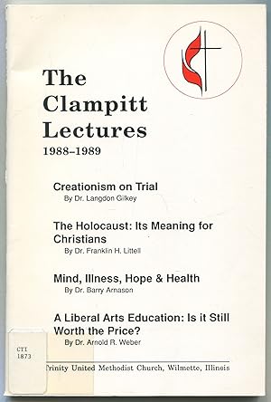 Bild des Verkufers fr The Clampitt Lectures: 1988-1989 zum Verkauf von Between the Covers-Rare Books, Inc. ABAA