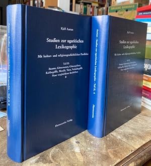 Studien zur ugaritischen Lexikographie. Mit kultur-und religionsgeschichtlichen Parallelen. [2 Bä...