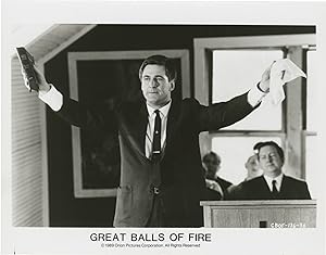 Bild des Verkufers fr Great Balls of Fire (Original photograph from the 1989 film) zum Verkauf von Royal Books, Inc., ABAA
