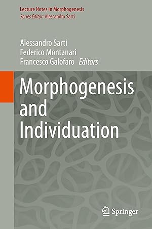 Imagen del vendedor de Morphogenesis and Individuation a la venta por moluna