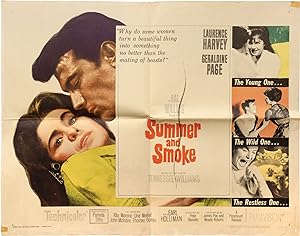 Bild des Verkufers fr Summer and Smoke (Original press kit for the 1961 film) zum Verkauf von Royal Books, Inc., ABAA