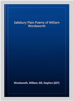 Image du vendeur pour Salisbury Plain Poems of William Wordsworth mis en vente par GreatBookPricesUK