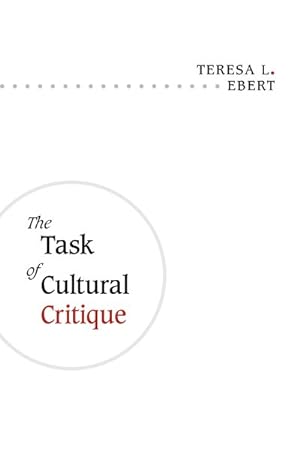 Imagen del vendedor de Task of Cultural Critique a la venta por GreatBookPricesUK