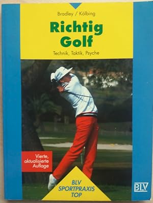 Immagine del venditore per Richtig Golf. Technik, Taktik, Psyche. venduto da buch-radel