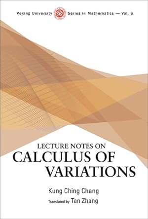 Seller image for Lecture Notes on Calculus of Variations for sale by GreatBookPricesUK