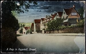 Stroud Paganhill Antique Vintage Postcard