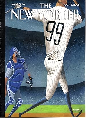 Image du vendeur pour The New Yorker Magazine:October 3, 2022 mis en vente par Dorley House Books, Inc.