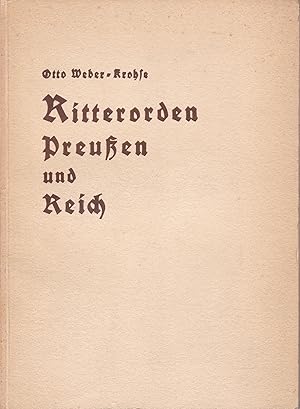 Ritterorden, Preußen und Reich