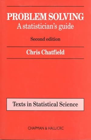Seller image for Problem Solving : A Statistician's Guide for sale by GreatBookPrices