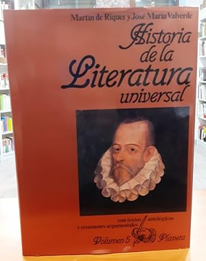 Imagen del vendedor de Historia de la literatura universal con textos antolgicos y resmenes argumentales 5 Reforma contrareforma y barroco a la venta por Paraso Lector