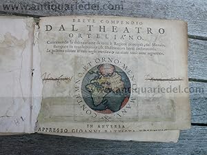 Breve compendio dal Theatro Orteliano, anno 1601, Pocket Atlas, old colours