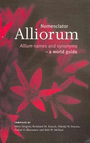 Seller image for Nomenclator Alliorum : Allium Names and Synonyms - A World Guide for sale by GreatBookPricesUK