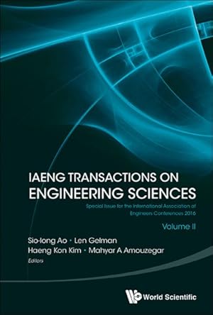 Immagine del venditore per Iaeng Transactions on Engineering Sciences : Special Issue for the International Association of Engineers Conferences 2016 venduto da GreatBookPricesUK