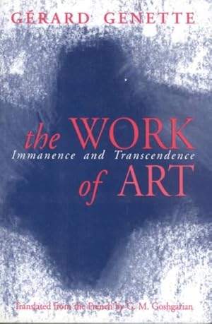 Bild des Verkufers fr Work of Art : Immanence and Transcendence zum Verkauf von GreatBookPricesUK